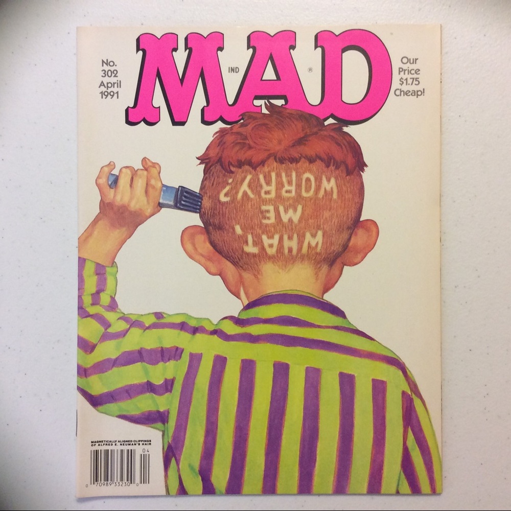 Mad Magazine issue #302 April 1991